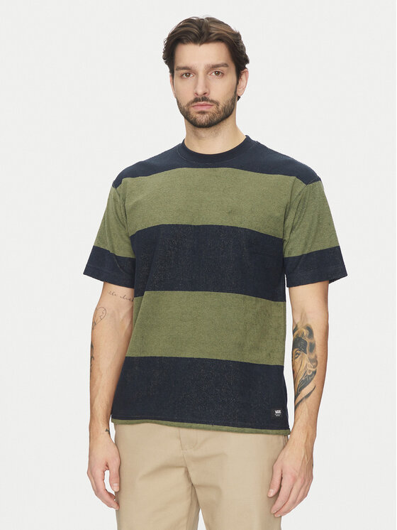 Vans Vans T-Shirt Bergman VN000KUE Tmavomodrá Regular Fit
