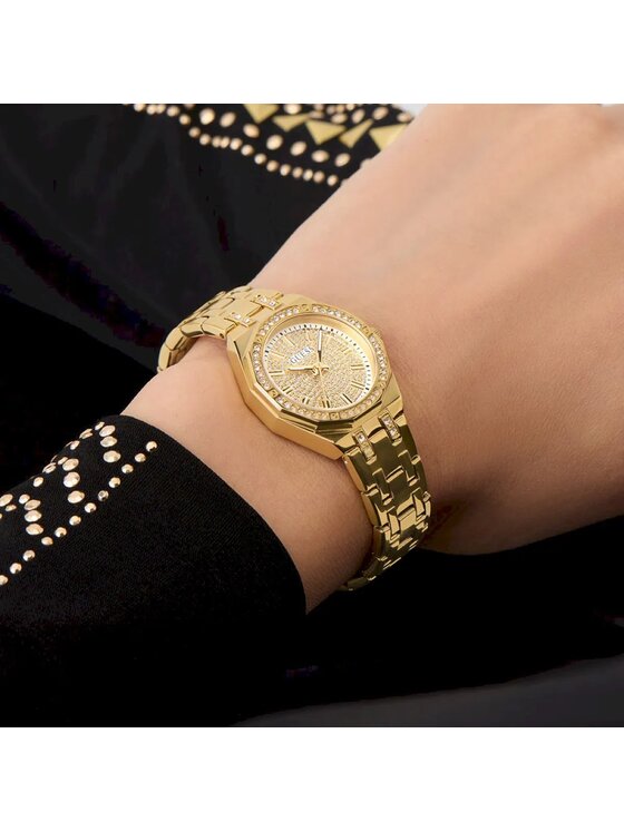 Guess Guess Zegarek GW0931L Złoty