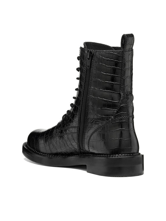 Geox Geox Schnürschuhe D Serilda D46WYG 40 C9999 Schwarz