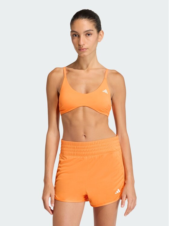 adidas adidas Biustonosz sportowy 159349 Pomarańczowy