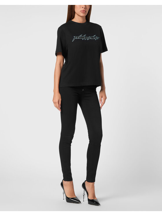 PHILIPP PLEIN PHILIPP PLEIN T-Shirt 22677 Czarny