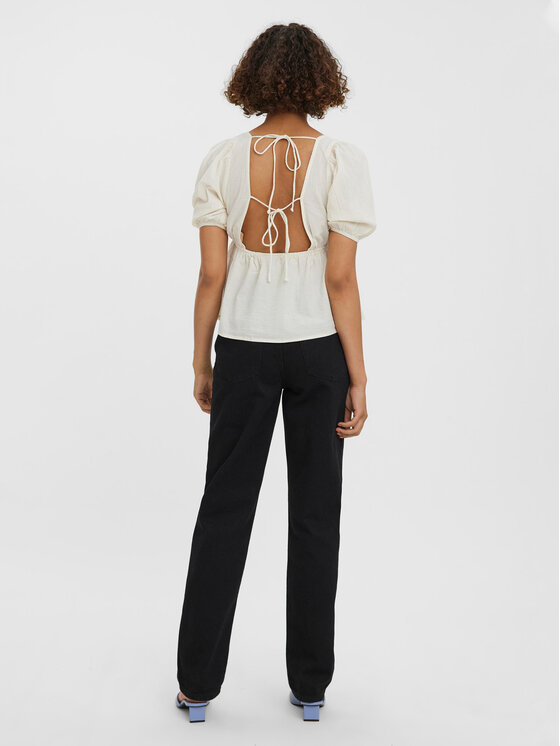 Vero Moda Vero Moda Blusa Tabita 10264614 Écru Regular Fit