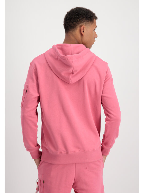 Alpha Industries Alpha Industries Bluza X-Fit Hoodie Czerwony Regular Fit