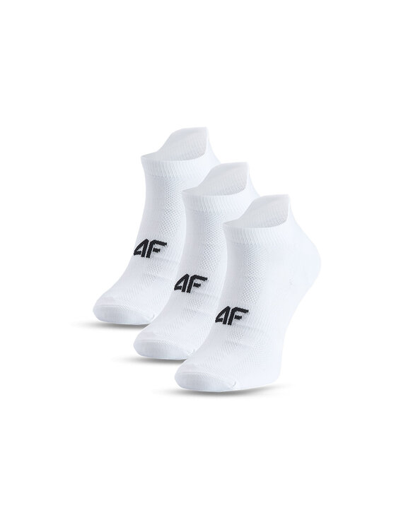4F 4F Skarpety krótkie MIDSHOP ACCESSORIES Biały
