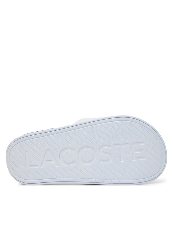 Lacoste Lacoste Şlapi 7-49CFA0041 Alb
