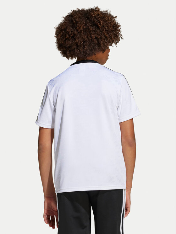 adidas adidas Majica Football JV7682 Bela Loose Fit