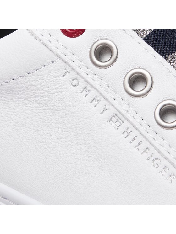 Tommy elastic essential store sneaker fw0fw03707 white 100