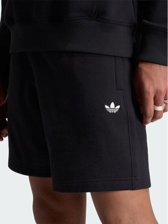 adidas adidas Szorty materiałowe 164781 Czarny Regular Fit