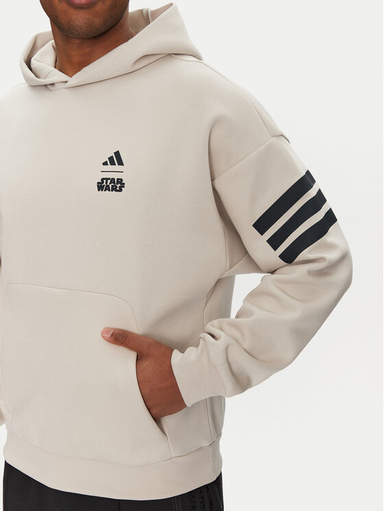 adidas adidas Sweatshirt Star Wars The Mandalorian™ JI5719 Beige Regular Fit