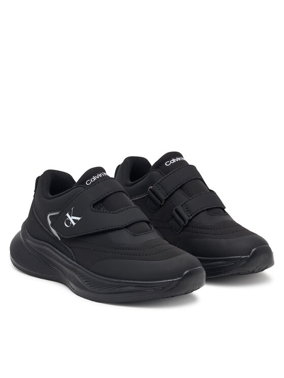 Calvin Klein Calvin Klein Sneakersy Low Cut Velcro Sneaker V1X9-83478-1861 S Czarny