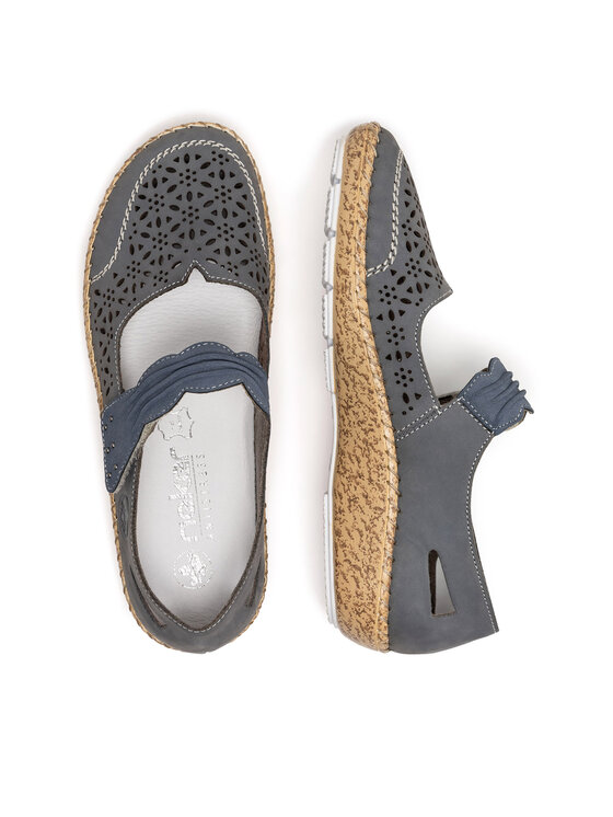 Rieker Rieker Poltopánky 44896-15 Modrá