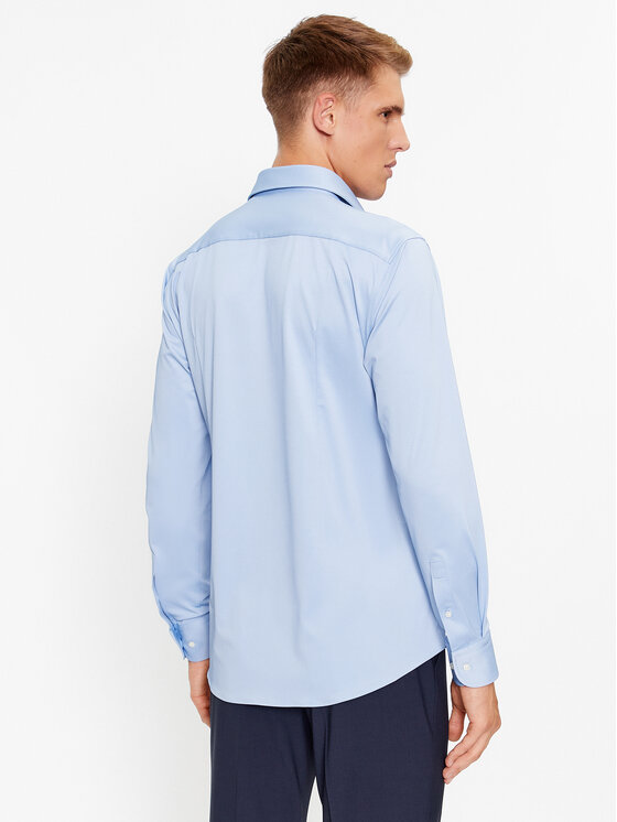 BOSS Boss Košeľa P-Hank-Spread-C1-222 50503533 Modrá Slim Fit