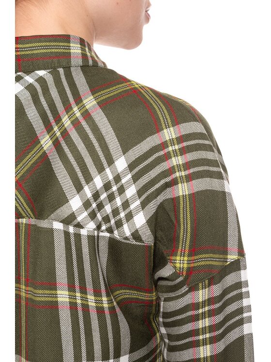 Wrangler Wrangler Camicia LOOSE SHIRT Rosso Loose Fit
