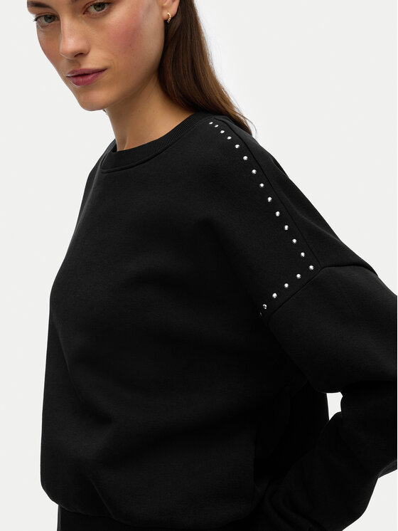 Vero Moda Vero Moda Μπλούζα Lotte 10333544 Μαύρο Regular Fit