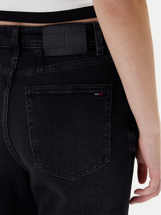 Tommy Jeans Tommy Jeans Džinsai DW0DW22442 Juoda Mom Fit