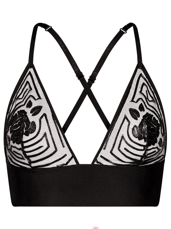 Chantal Thomass Chantal Thomass Reggiseno Bralette Vibe T06D30 Nero
