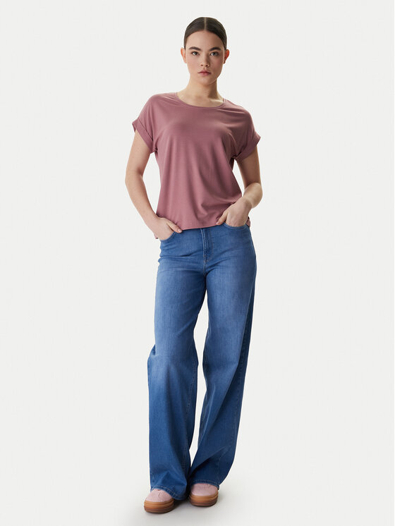 ONLY ONLY Majica Moster 15106662 Roza Regular Fit