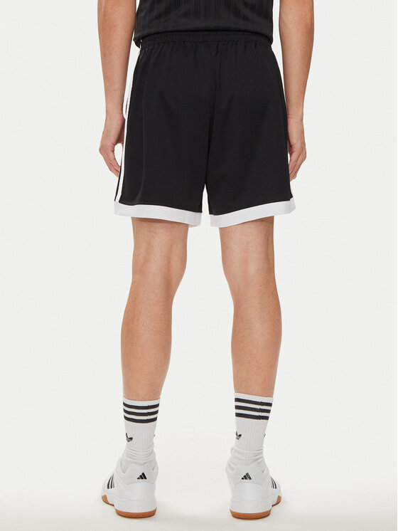 adidas adidas Pantaloncini sportivi Mock Eyelet IZ4800 Nero Regular Fit