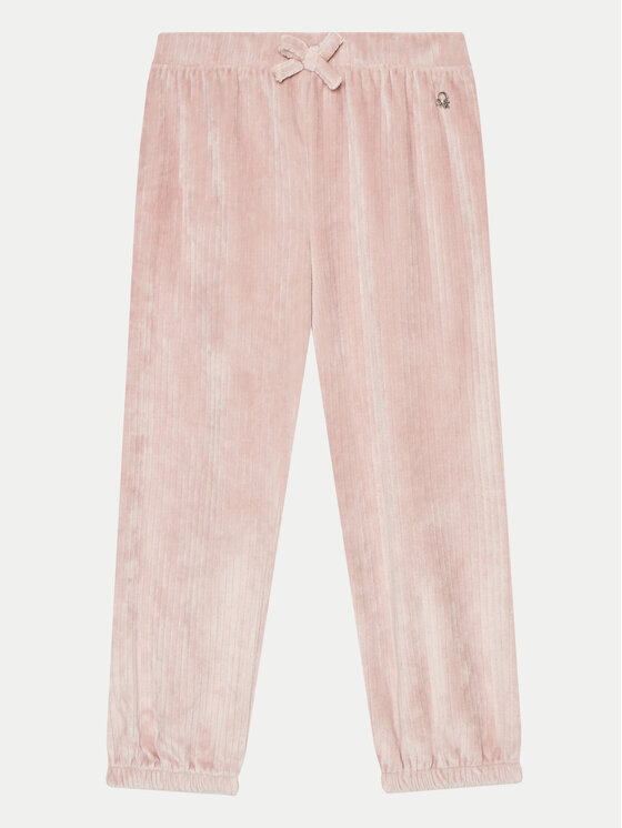 United Colors Of Benetton Teplákové nohavice 37JBGF04B Ružová Relaxed Fit