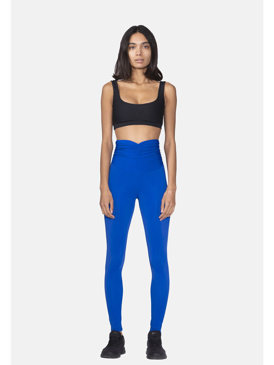 Flavia Valentini Flavia Valentini Legginsy 107 Błękitny Compression Fit