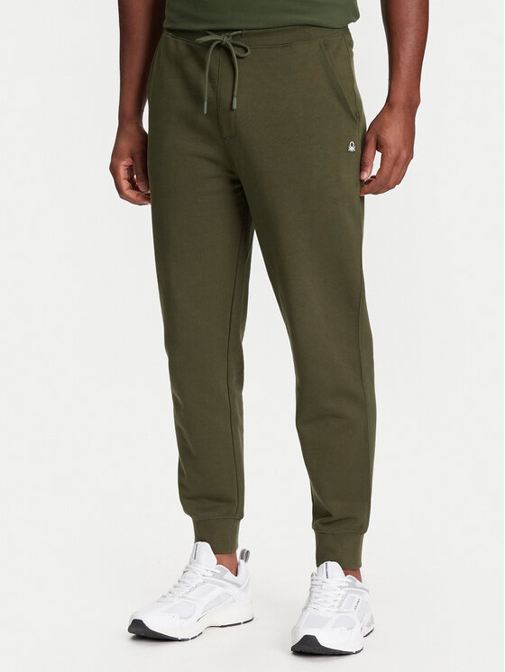 United Colors Of Benetton United Colors Of Benetton Donji dio trenerke 342ZUF01B Zelena Regular Fit