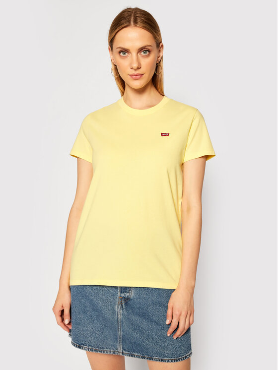 Levi's® Levi's® Tričko Perfect Tee 39185-0103 Žltá Regular Fit