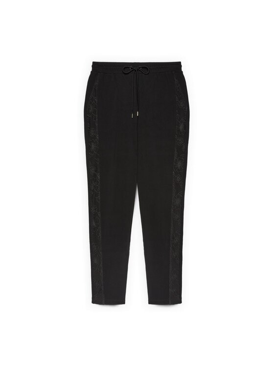 Fiorella Rubino Fiorella Rubino Pantaloni di tessuto P833L002370N033 Nero Regular Fit
