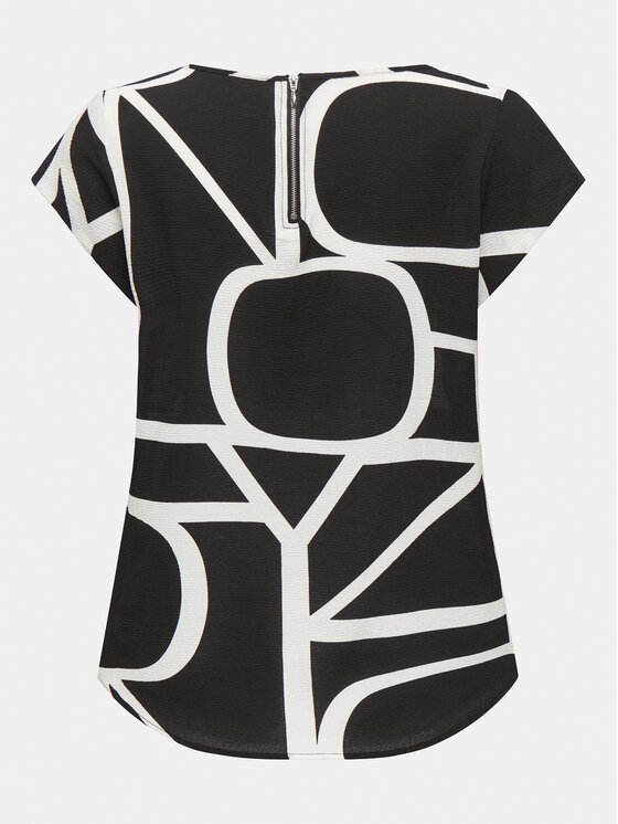 ONLY ONLY Bluse Vic 15161116 Schwarz Regular Fit