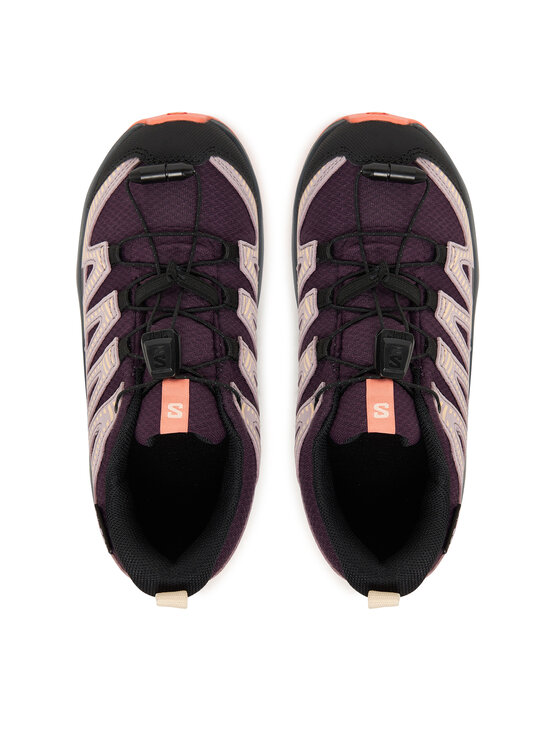 Salomon Salomon Трекінгові черевики Xa Pro V8 Waterproof L47857100 Фіолетовий