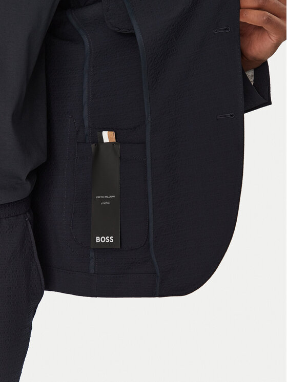 BOSS BOSS Sacou C-Hanry-252 50540784 Bleumarin Slim Fit
