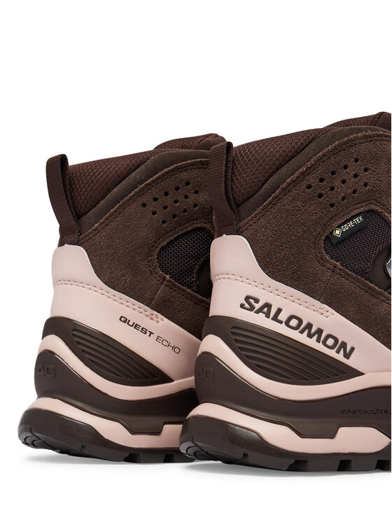 Salomon Salomon Trekking čevlji Quest Echo GTX L47968500 L47968500 Rjava