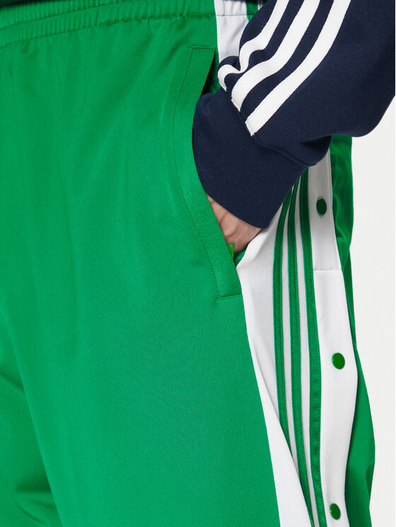 adidas adidas Melegítő alsó Adibreak JP3762 Zöld Regular Fit