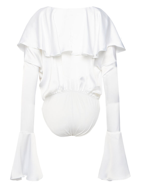 NORMA KAMALI NORMA KAMALI Body ST125BCBO85944 Bianco Loose Fit