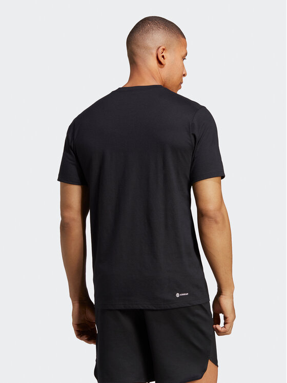 adidas adidas T-Shirt Feelready IB8273 Czarny Regular Fit