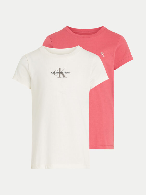 Calvin Klein Jeans Calvin Klein Jeans Набір з 2 футболок Monologo IG0IG02860 Кольоровий Slim Fit