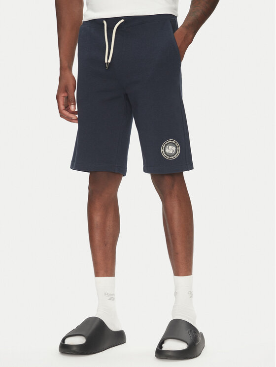 Quiksilver Športové kraťasy Circle Back EQYFB03395 Tmavomodrá