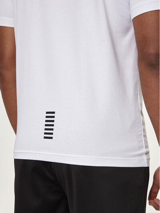 EA7 Emporio Armani EA7 Emporio Armani T-Shirt 8NPT26 PJVQZ 1100 Biały Regular Fit