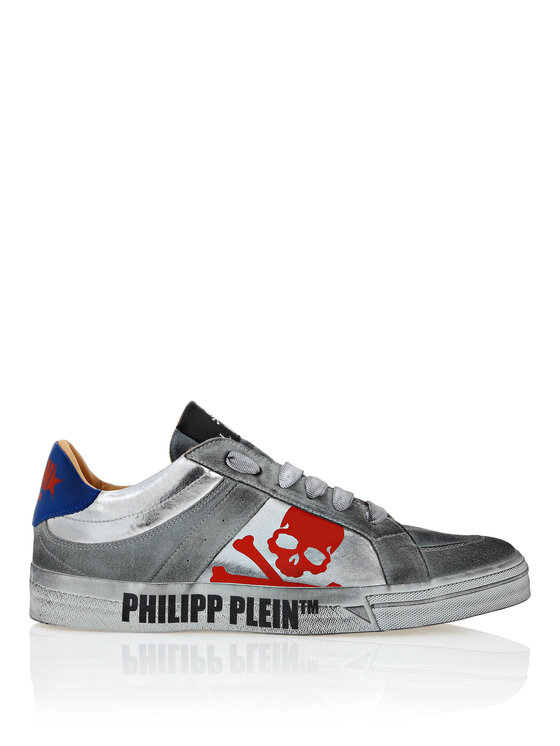 PHILIPP PLEIN PHILIPP PLEIN Sneakersy 8493 Strieborná