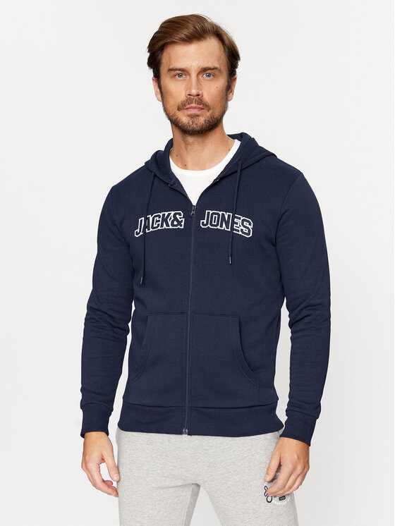 Jack & Jones Jack & Jones Majica dugih rukava 12241567 Tamnoplava Regular Fit