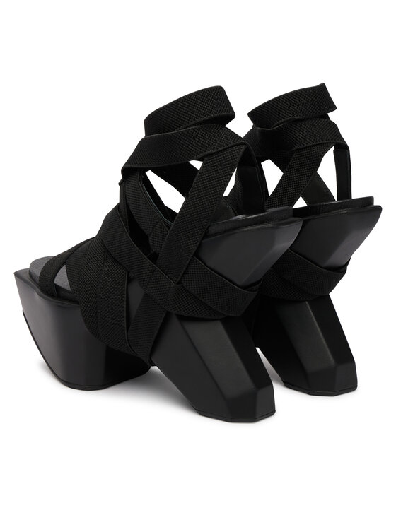 United Nude United Nude Sandały Boulder Bondage 108940105 Czarny