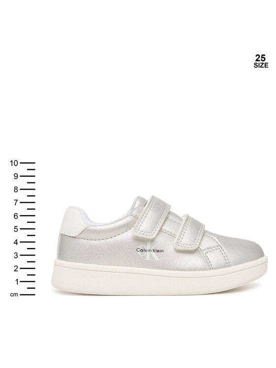 Calvin Klein Calvin Klein Αθλητικά Low Cut Velcro V1A9-83205-0376 M Ασημί