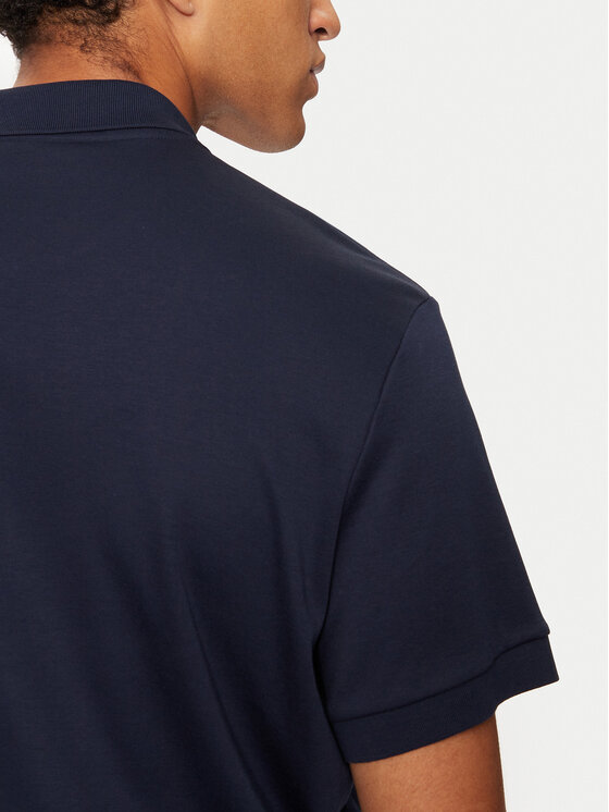 Lacoste Lacoste Polo DH2050 Granatowy Regular Fit