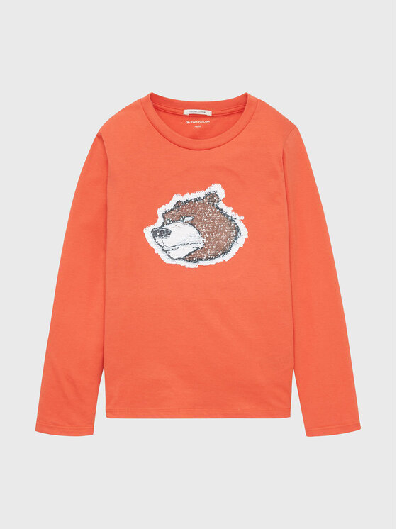 Tom Tailor Tom Tailor Blúzka 1033835 Oranžová Regular Fit