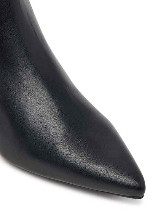 Tommy Jeans Tommy Jeans Боти Tjw Pointed Kitten Heel Boots EN0EN03172 Черен