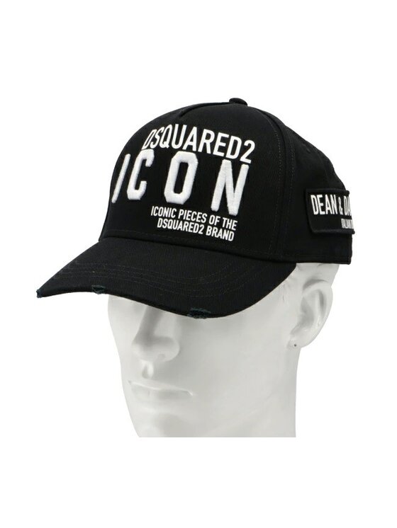 Dsquared2 Dsquared2 Kepurė su snapeliu BCM0290 05C00001 M063 Juoda