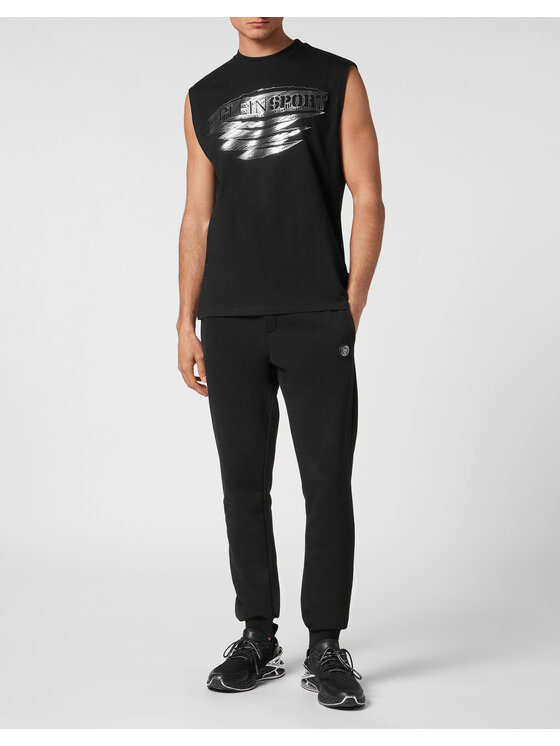 Plein Sport Plein Sport T-Shirt 13063 Czarny Regular Fit