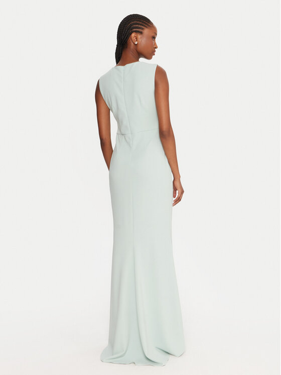 Rinascimento Rinascimento Večernja haljina CFC0123081003 Zelena Regular Fit