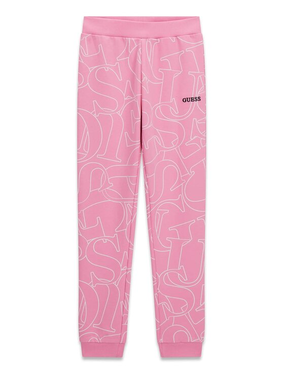 Guess Guess Melegítő alsó J6YB03 K3924 Világos rózsaszín Regular Fit