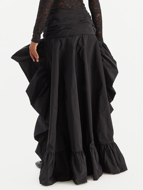 PINKO PINKO Spódnica maxi 105642 Y3LE Z99 Czarny Regular Fit