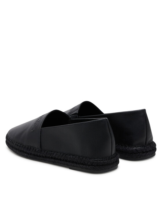 Calvin Klein Calvin Klein Еспадрильї Espadrille Lth HM0HM01882 Чорний